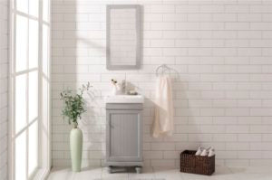 Legion Furniture 18" GRAY SINK VANITY WLF9318-G