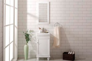 Legion Furniture 18" WHITE SINK VANITY WLF9318-W