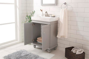 Legion Furniture 24" GRAY SINK VANITY WLF9324-G