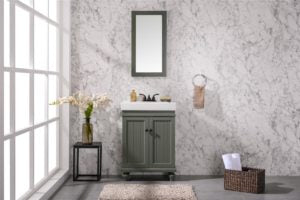 Legion Furniture 24" PEWTER GREEN SINK VANITY WLF9324-PG