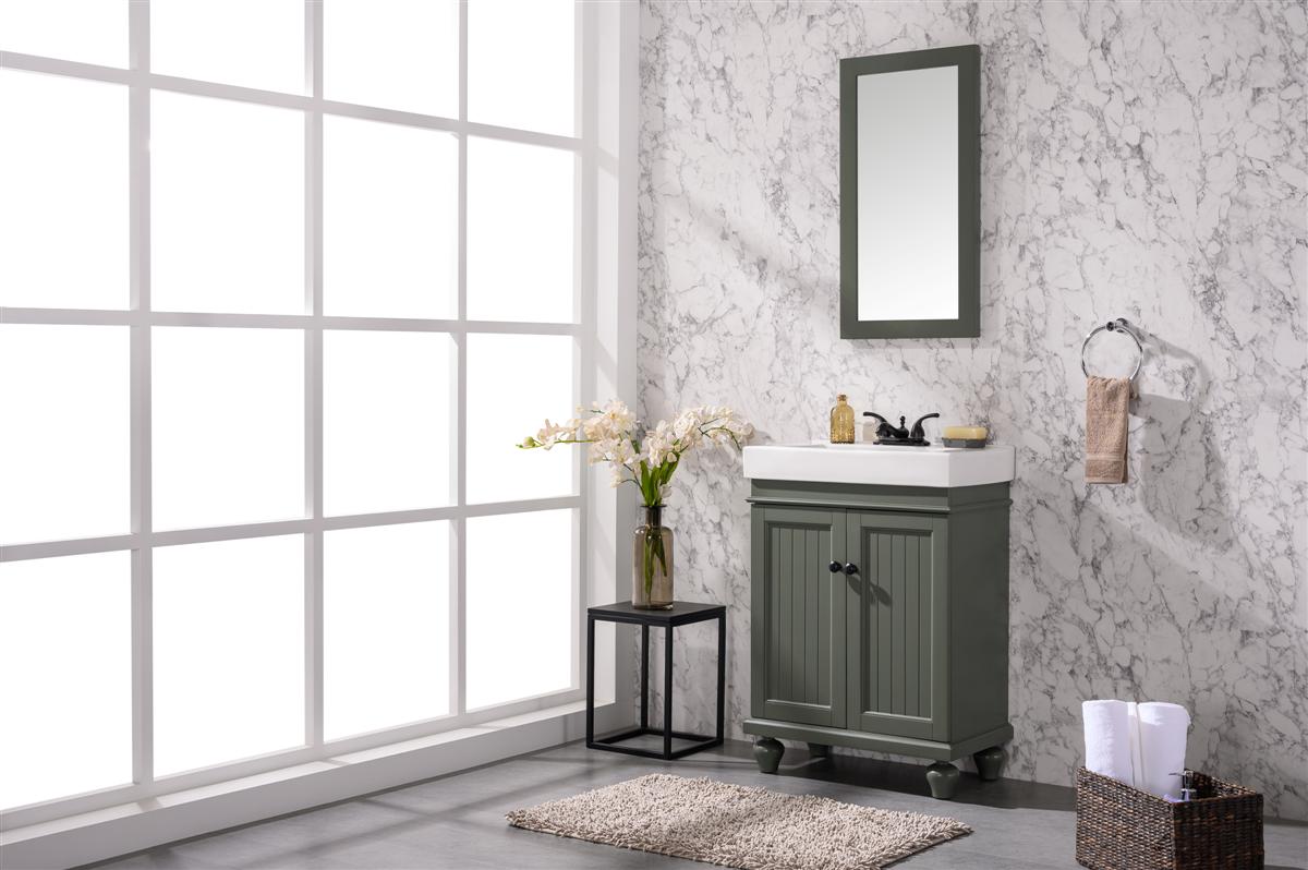 Legion Furniture 24" PEWTER GREEN SINK VANITY WLF9324-PG