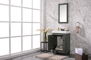 Legion Furniture 24" PEWTER GREEN SINK VANITY WLF9324-PG