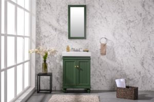 Legion Furniture 24" VOGUE GREEN SINK VANITY WLF9324-VG