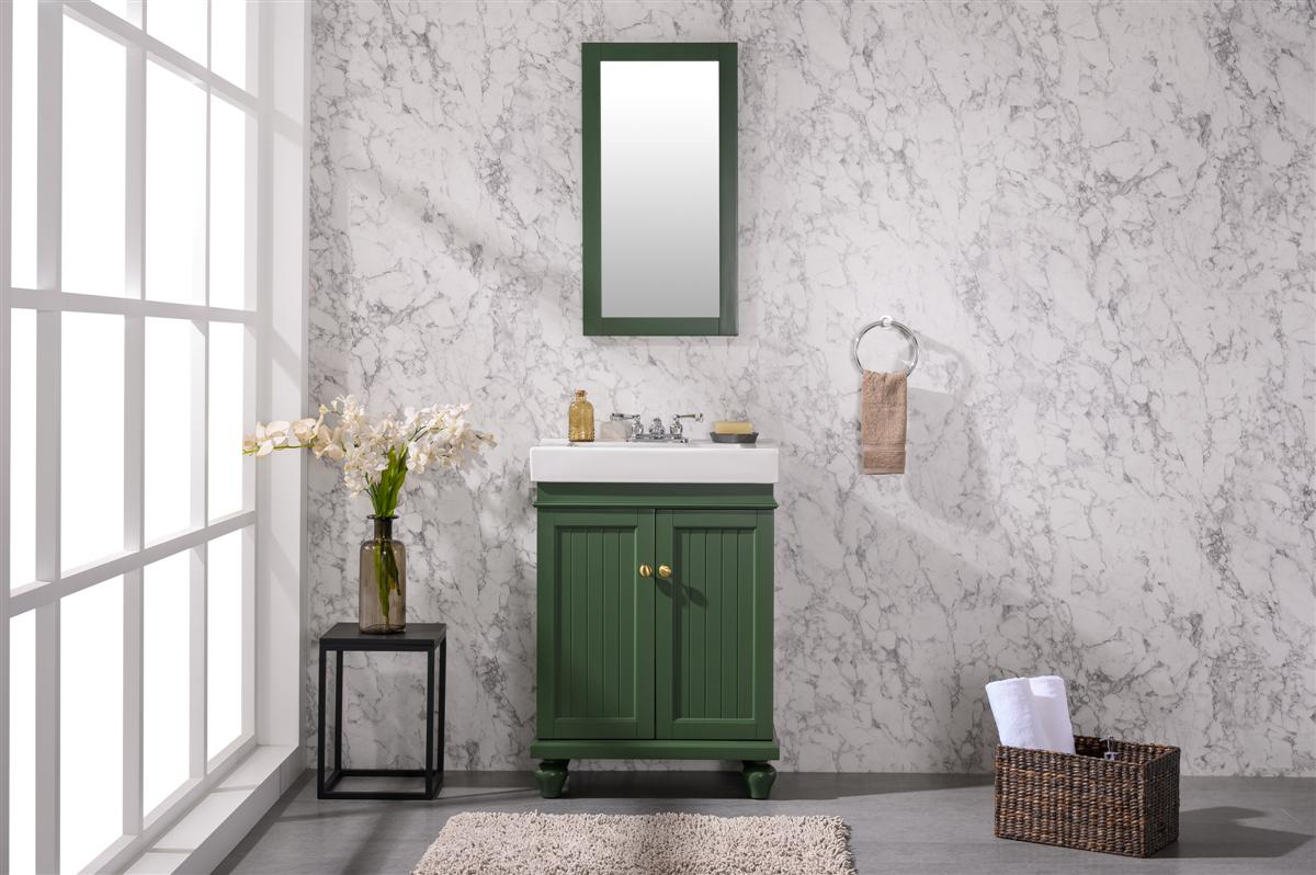 Legion Furniture 24" VOGUE GREEN SINK VANITY WLF9324-VG