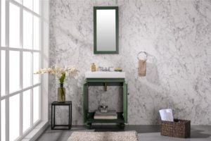 Legion Furniture 24" VOGUE GREEN SINK VANITY WLF9324-VG