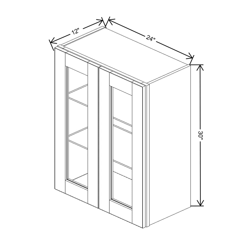 Mahogany WM2430H - J&K Cabinetry