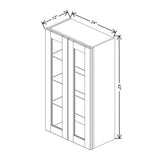 Mahogany WM2442H - J&K Cabinetry