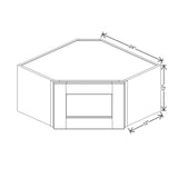 Charcoal WM2442H - J&K Cabinetry