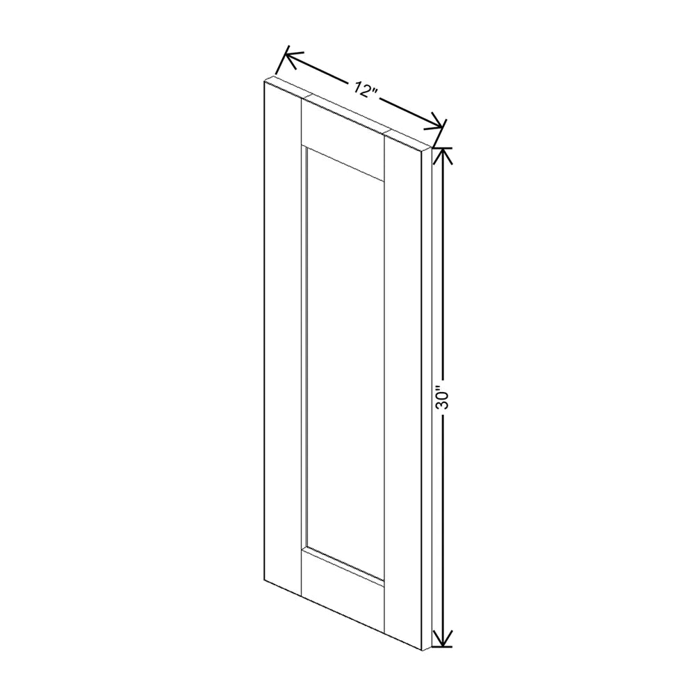 Dove " Wide × " High Wall Cabinet - J&K Cabinetry