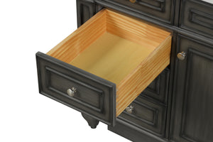 Winston 72" Double Sink Vanity with White Quartz Top