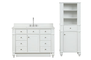Winston 64" H X 24" W Linen Tower