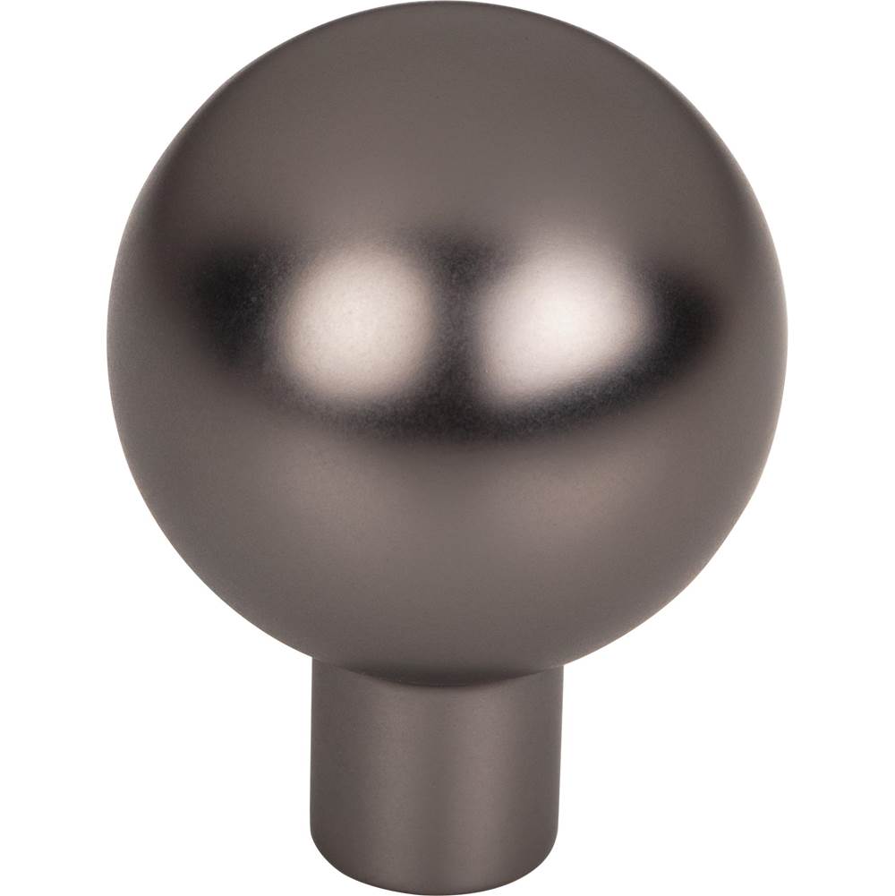 Top Knobs TK762 Brookline Knob 1 1/8 Inch - Ash Gray