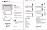 Americh WR6034TA5-BI Wright 6034 - Tub Only / Airbath 5 - Biscuit