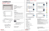 Americh WR6648TA5-BI Wright 6648 - Tub Only / Airbath 5 - Biscuit