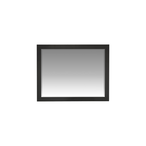 Legion Furniture 40X31.5" TRICORN BLACK FINISH MIRROR WS2512-42-TB-M