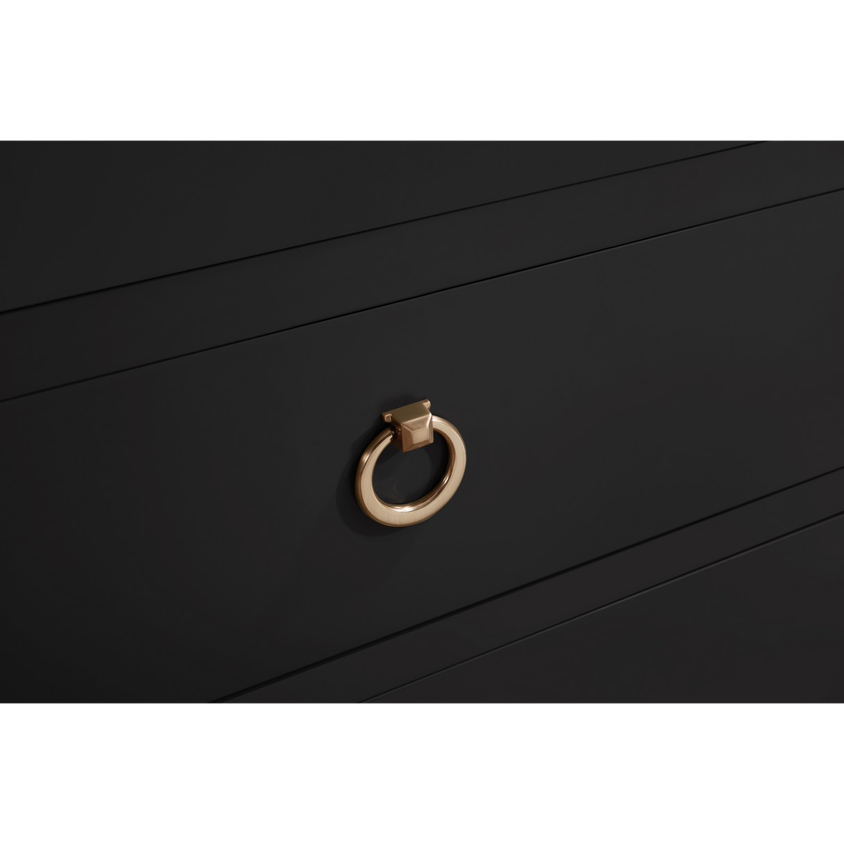 Legion Furniture 60" TRICORN BLACK FINISH SOLID WOOD SINK VANITY  WITH 1' ARTIFICIAL STONE TOP WS2518-60-TB