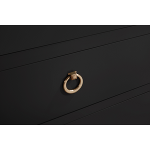 Legion Furniture 60" TRICORN BLACK FINISH SOLID WOOD SINK VANITY  WITH 1' ARTIFICIAL STONE TOP WS2518-60-TB