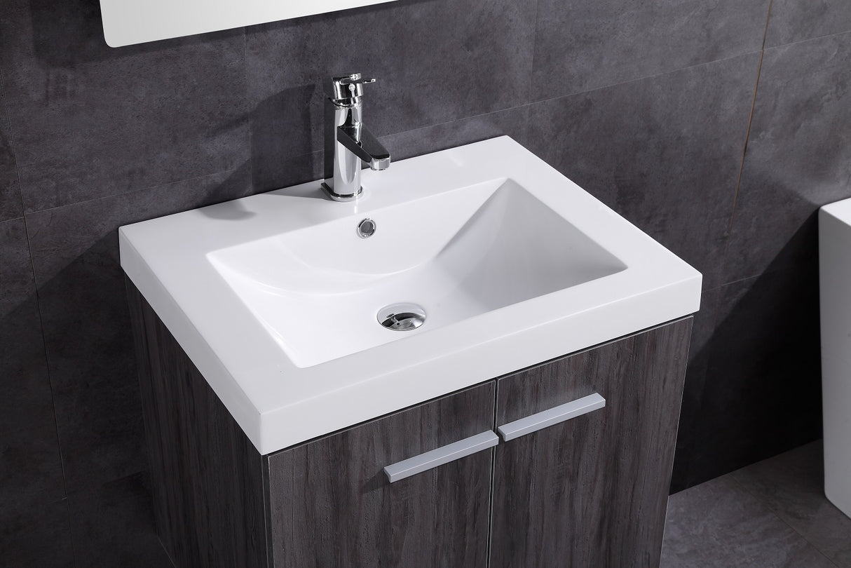 Legion Furniture 24" BATHROOM VANITY WITHOUT MIRROR- PVC WT5147-24-PVC