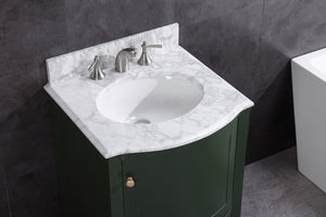 Legion Furniture 24" VOGUE GREEN BATHROOM VANITY - PVC WT9309-24-VG-PVC
