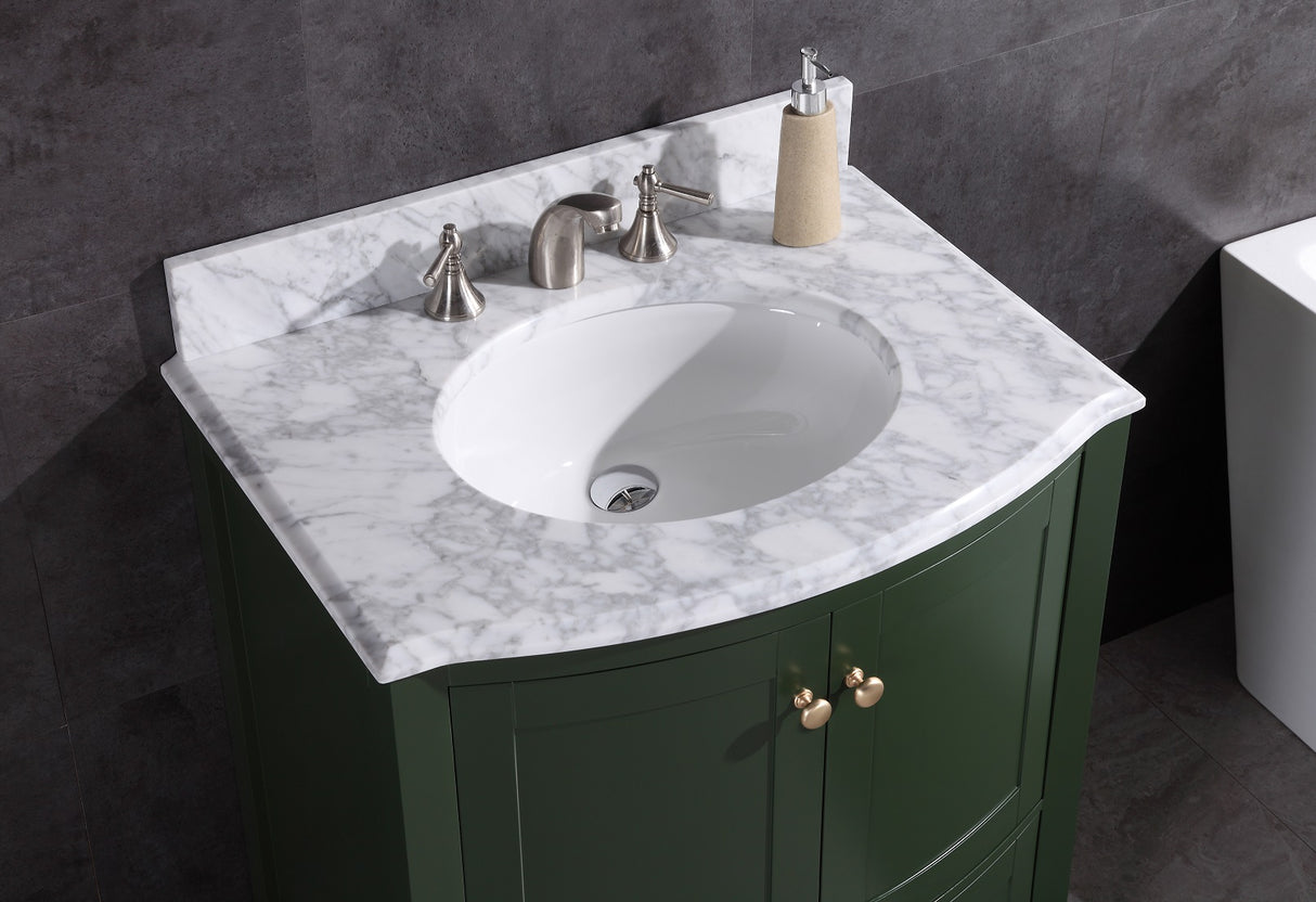 Legion Furniture 30" VOGUE GREEN BATHROOM VANITY - PVC WT9309-30-VG-PVC