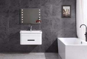 Legion Furniture 32" BATHROOM VANITY WITH LED MIRROR- PVC WT9328-32-PVC