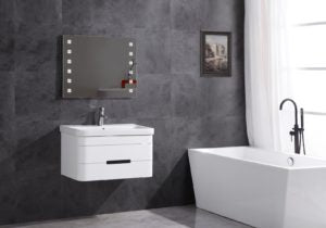 Legion Furniture 32" BATHROOM VANITY WITH LED MIRROR- PVC WT9328-32-PVC