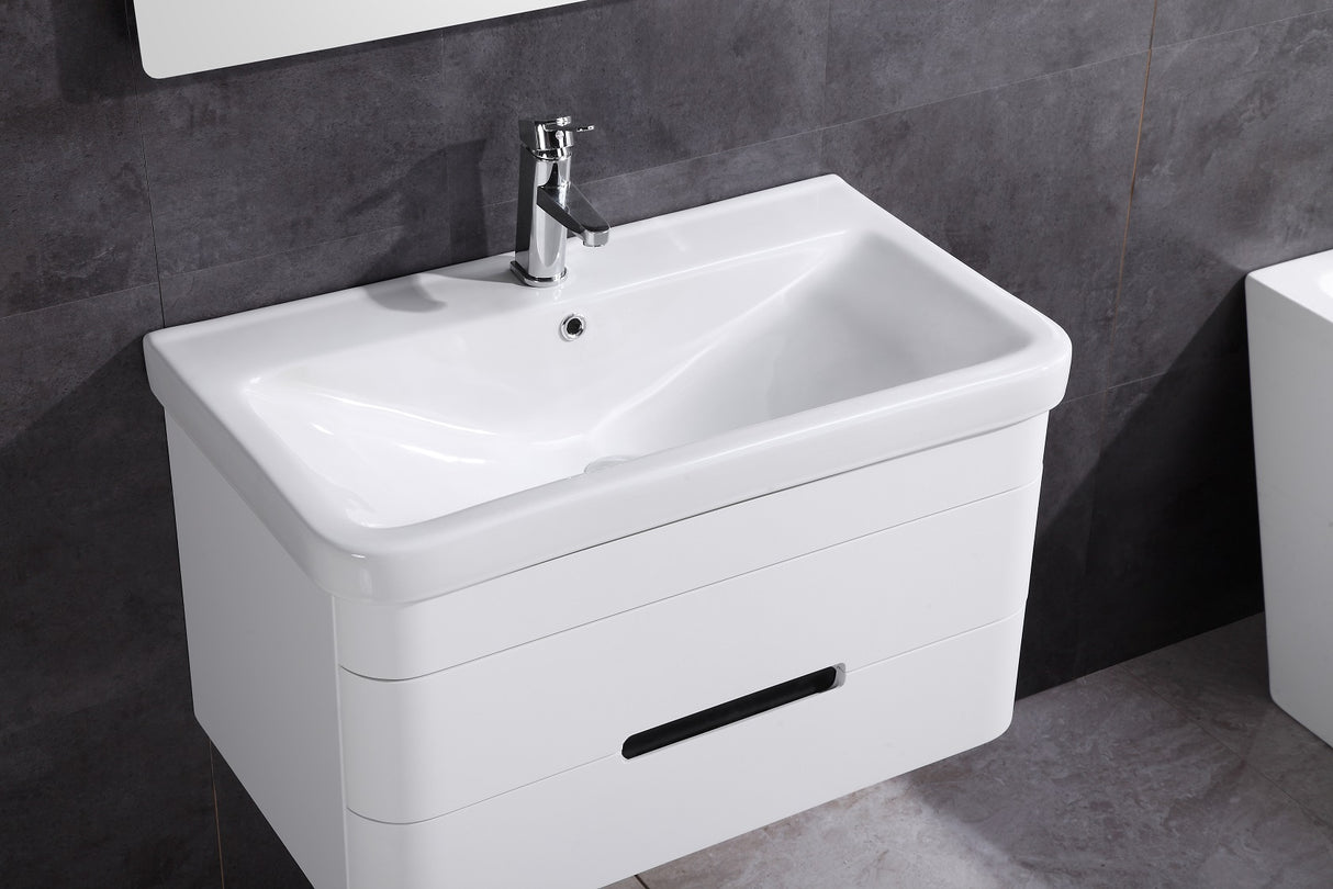Legion Furniture 32" BATHROOM VANITY WITH LED MIRROR- PVC WT9328-32-PVC