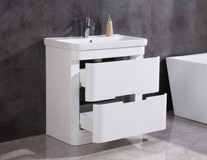Legion Furniture 32" BATHROOM VANITY WITH LED MIRROR- PVC WT9329-32-PVC