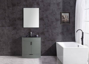 Legion Furniture 24" PEWTER GREEN BATHROOM VANITY - PVC WTM8130-24-PG-PVC