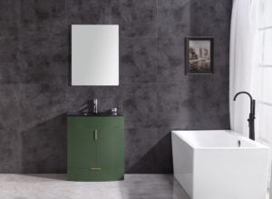 Legion Furniture 30" VOGUE GREEN BATHROOM VANITY - PVC WTM8130-30-VG-PVC