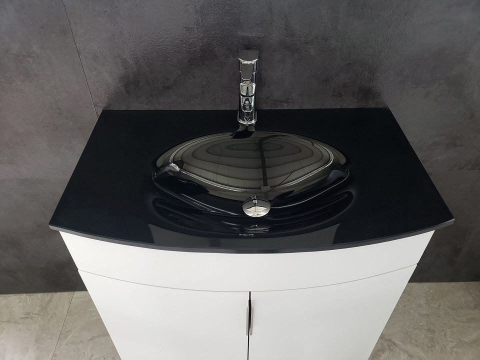 Legion Furniture 30" WHITE BATHROOM VANITY - PVC WTM8130-30-W-PVC