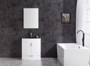 Legion Furniture 30" WHITE BATHROOM VANITY - PVC WTM8130-30-W-PVC