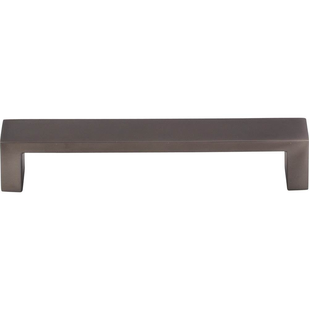 Top Knobs TK251 Modern Metro Pull 5" - Ash Gray