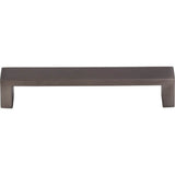 Top Knobs TK251 Modern Metro Pull 5" - Ash Gray