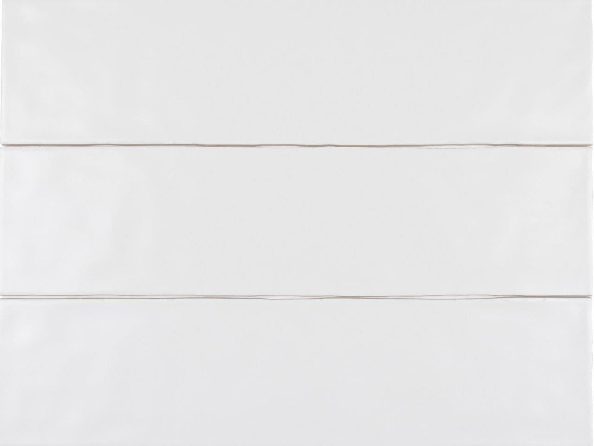 Roca Tile Usa Inc Elegant Ideas 3X12 Artesano White Glossy Ceramic Wall Tile - Uarwhimg312