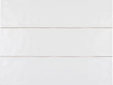 Roca Tile Usa Inc Elegant Ideas 3X12 Artesano White Glossy Ceramic Wall Tile - Uarwhimg312