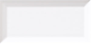 Roca Tile Usa Inc United States Ceramic Tile 3X6 Bevelled U081 White Ice Bright Ceramic Wall Tile U081-Bv