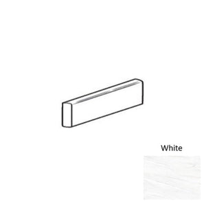 Roca Tile Usa Inc Elegant Ideas 3X12 Bullnose Lassa White Matte Porcelain - Flwrv04A31