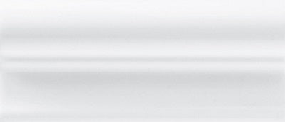 Roca Tile Usa Inc United States Ceramic Tile 2 1/2 X 6 Victorian Chair Rail U081 White Ice Bright Ceramic Wall Trim U081-Victorian
