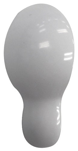 Roca Tile Usa Inc United States Ceramic Tile 2 X 3/4 Chair Rail Outside Corner U081 White Ice Bright Ceramic Wall Trim U081-Chair-Oc