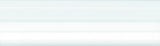 Roca Tile Usa Inc United States Ceramic Tile 2 3/4 X 10 Cornice U081 White Ice Bright Ceramic Wall Trim U081-Cornice