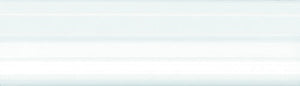 Roca Tile Usa Inc United States Ceramic Tile 2 3/4 X 10 Cornice U081 White Ice Bright Ceramic Wall Trim U081-Cornice