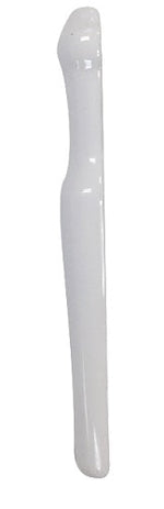 Roca Tile Usa Inc United States Ceramic Tile 1/2 X 6 Cove Base Outside Corner U081 White Ice Bright Ceramic Wall Trim U081-Skirt-Oc