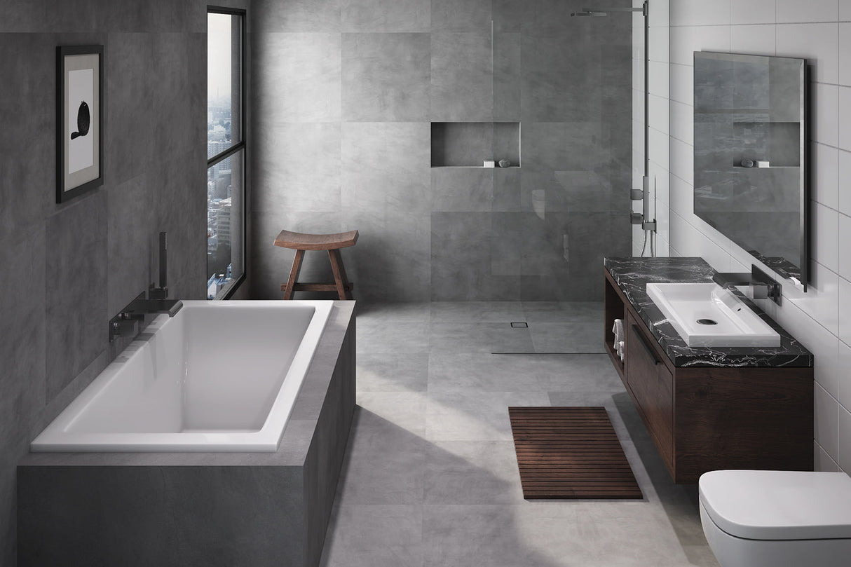Americh WR6032TA2-BI Wright 6032 - Tub Only / Airbath 2 - Biscuit