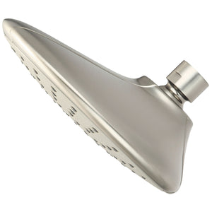 Pioneer X-6400055-BN Single Function Rain Showerhead-1.5 GPM in Brushed Nickel