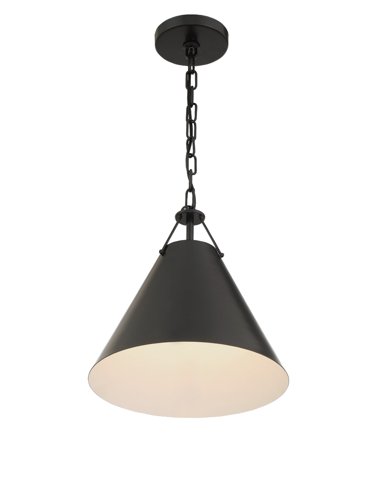 Xavier 1 Light Matte Black Mini Pendant XAV-B8301-MK