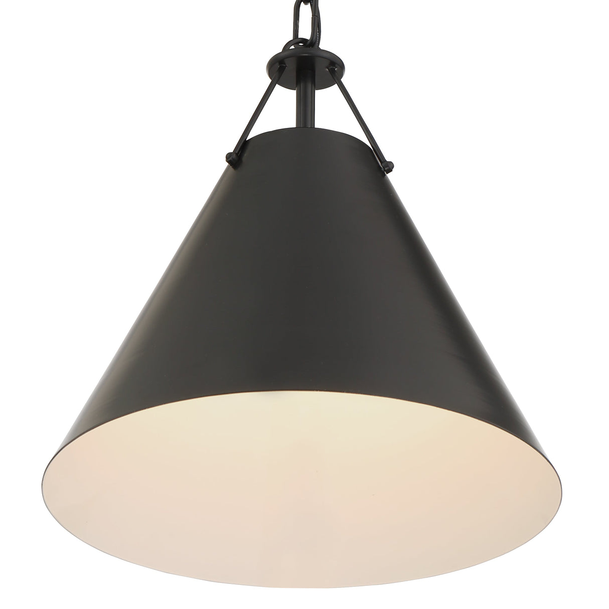 Xavier 1 Light Matte Black Mini Pendant XAV-B8301-MK