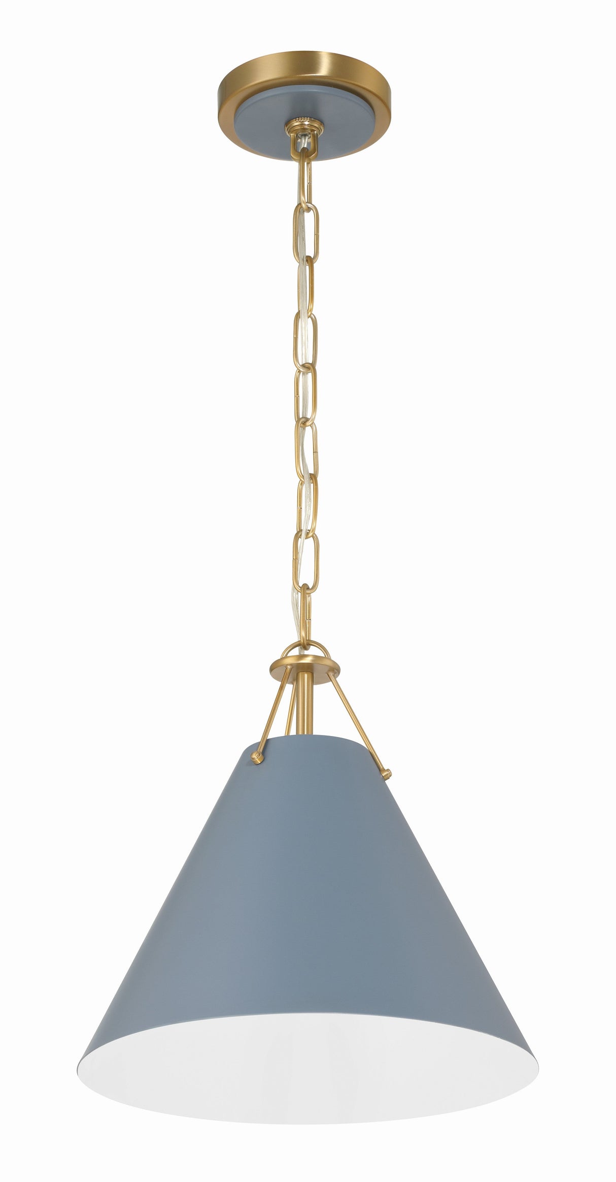 Xavier 1 Light Matte Black Mini Pendant XAV-B8301-MK