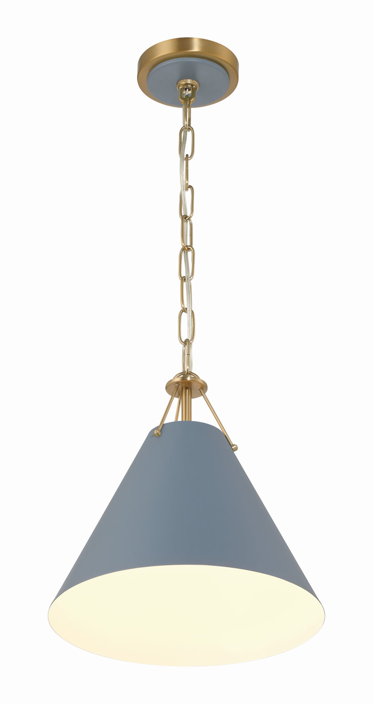 Xavier 1 Light Matte Black Mini Pendant XAV-B8301-MK