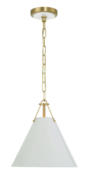 Xavier 1 Light Matte Black Mini Pendant XAV-B8301-MK